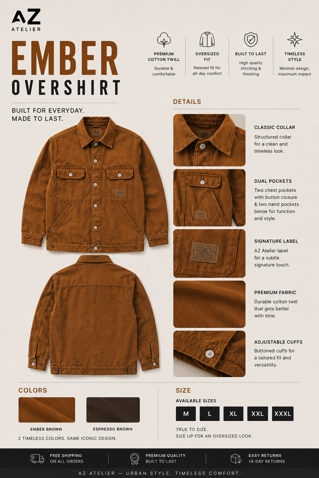 EMBER OVERSHIRT