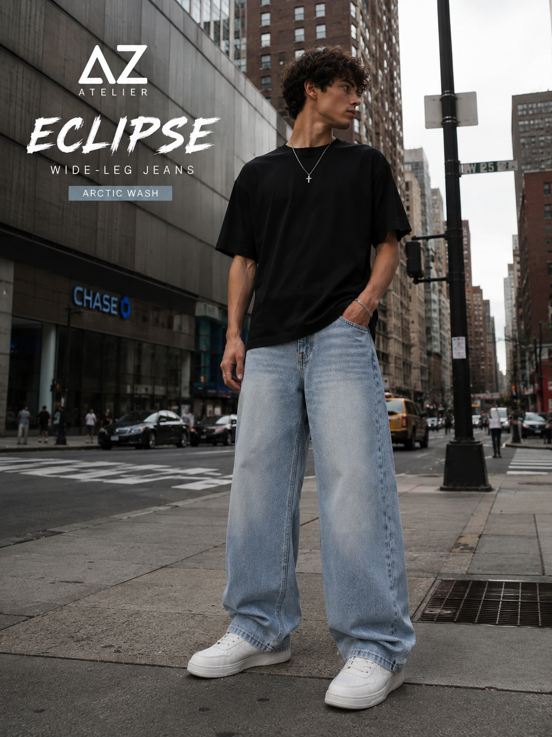 ECLIPSE WIDE-LEG JEANS