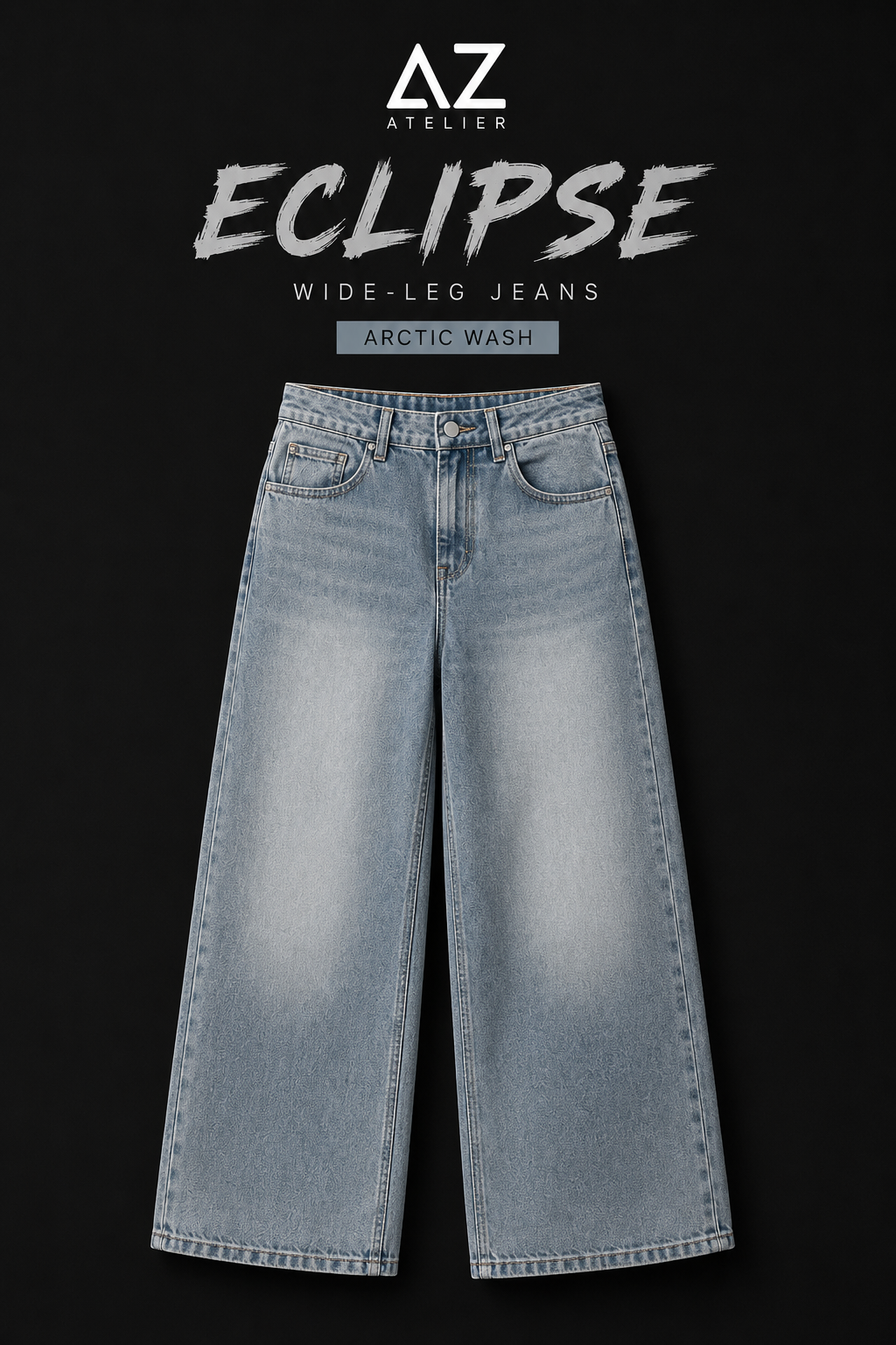ECLIPSE WIDE-LEG JEANS