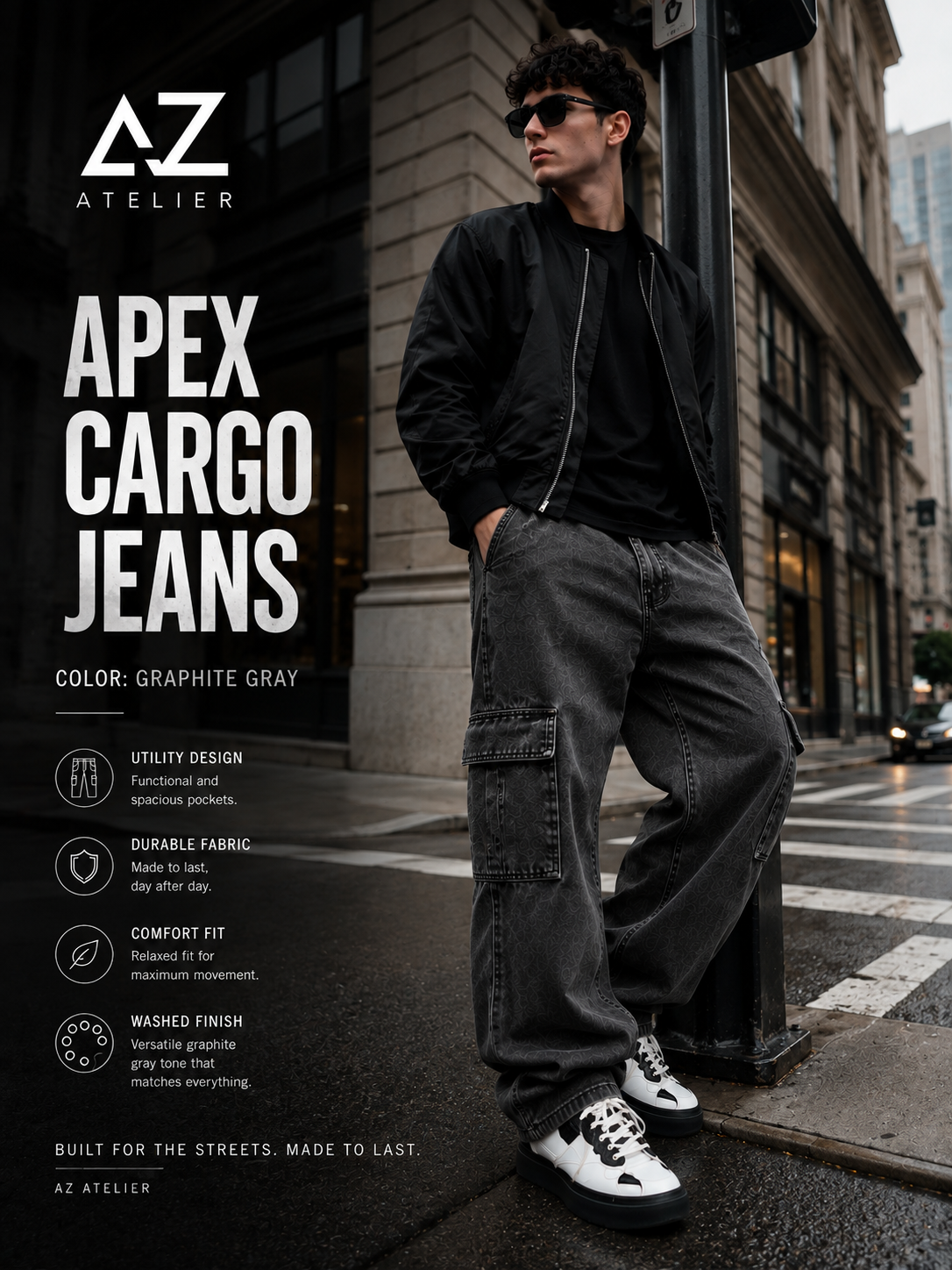 APEX CARGO JEANS