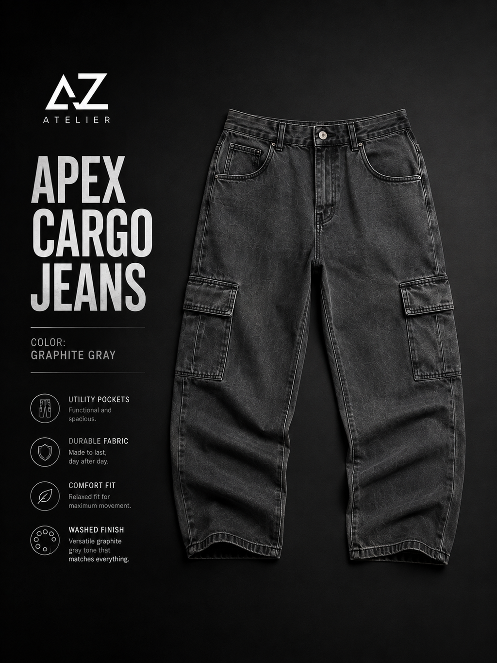 APEX CARGO JEANS