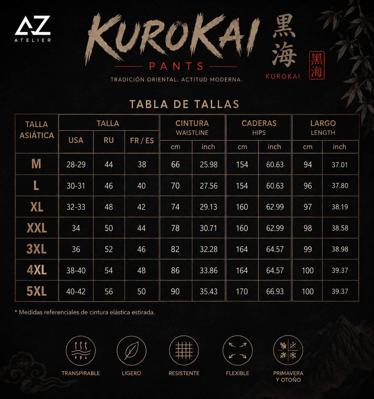 KUROKAI PANTS
