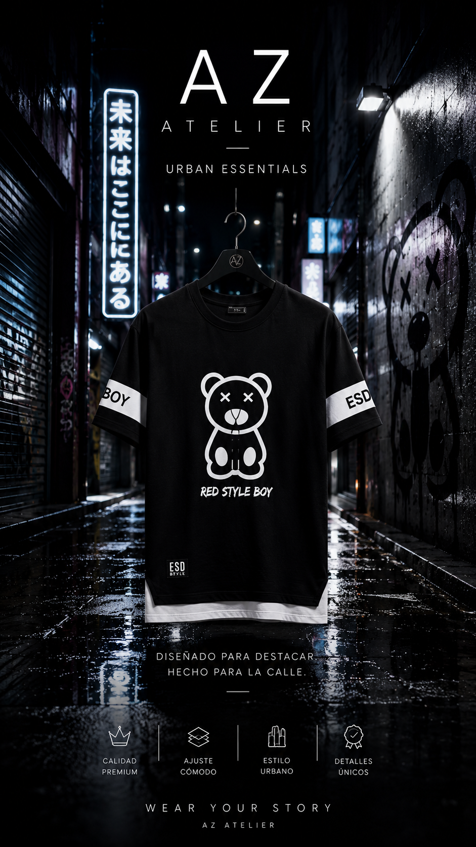 ESD Bear Graphic Tee