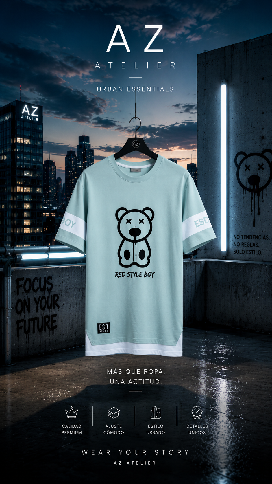 ESD Bear Graphic Tee